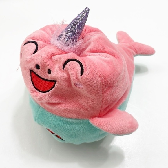 Unicorn narwhal whale stuffed animal - Picture 1 of 4